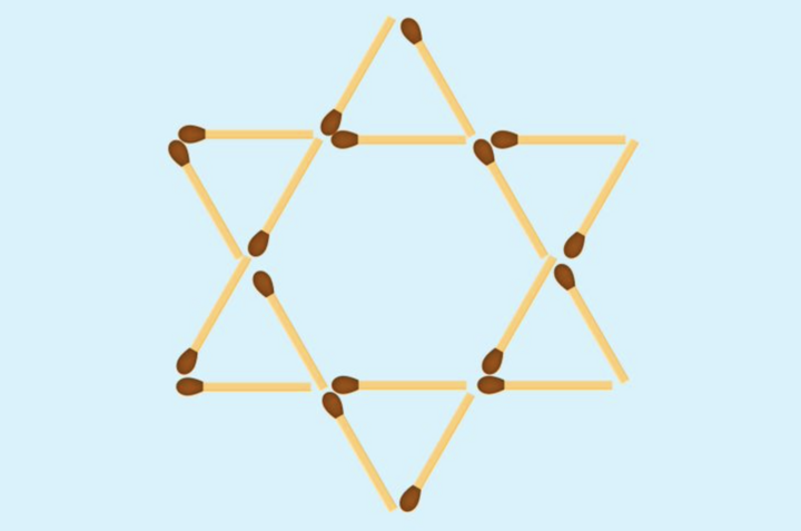 Thử thách IQ: Di chuyển 3 que diêm để tạo thành 11 hình vuông - 3