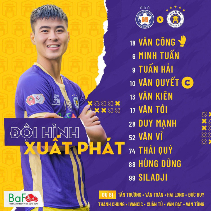 Trực tiếp SHB Đà Nẵng 2-1 Hà Nội FC: Văn Quyết ghi bàn - 3