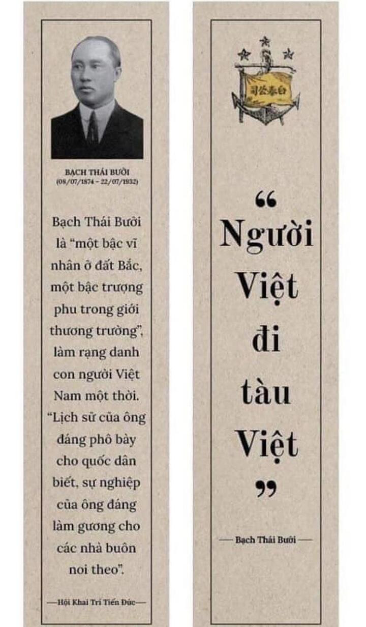 Bạch Thái Bưởi - Người mở đường bằng tinh thần tự tôn dân tộc - 2