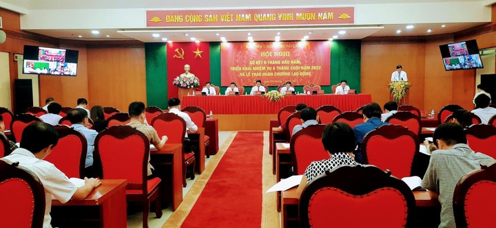 Ban Nội chính Trung ương sơ kết công tác 6 tháng đầu năm 2022 - 1