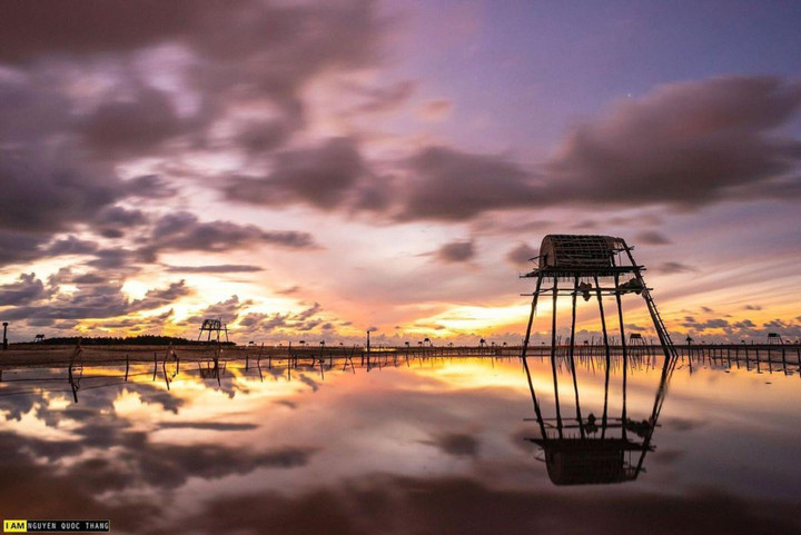 Bãi biển hoang sơ ở Thái Bình với những chòi canh ngao ẩn hiện đầy thơ mộng - 7