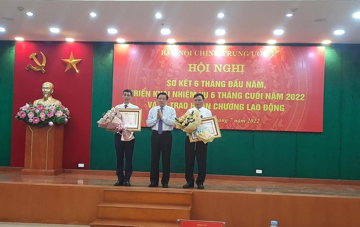 Ban Nội chính Trung ương sơ kết công tác 6 tháng đầu năm 2022 - 2