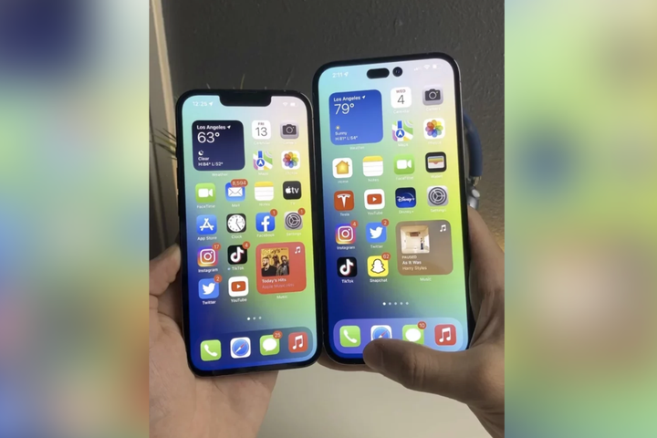 Rò rỉ hình ảnh thực tế iPhone 14 và iPhone 14 Pro Max? - 1
