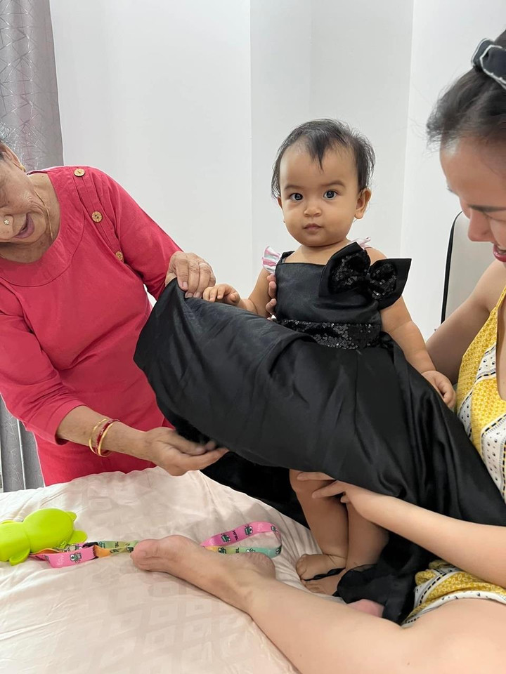 Con gái ca sĩ Võ Hạ Trâm xinh như công chúa trong trang phục Ấn Độ - 5