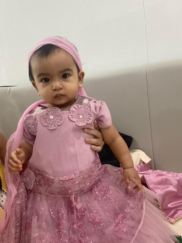 Con gái ca sĩ Võ Hạ Trâm xinh như công chúa trong trang phục Ấn Độ - 3