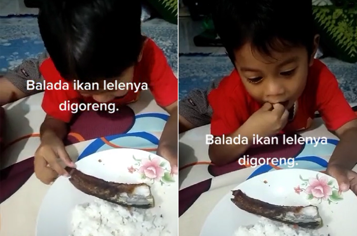 Cậu bé vật vã khóc khi mẹ chiên cá cưng để ăn cơm, hành động sau còn bất ngờ hơn - 5