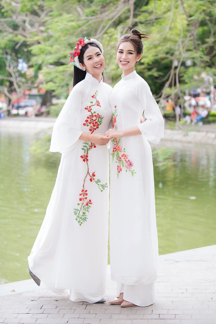 Đỗ Mỹ Linh đẹp thướt tha bên Ngọc Hân, Đỗ Hà - 7