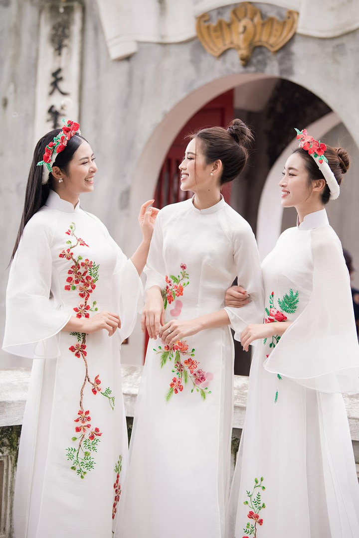 Đỗ Mỹ Linh đẹp thướt tha bên Ngọc Hân, Đỗ Hà - 8