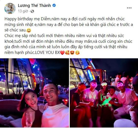 Lương thế Thành tặng quà ‘khủng’ cho Thúy Diễm nhân ngày sinh nhật - 1