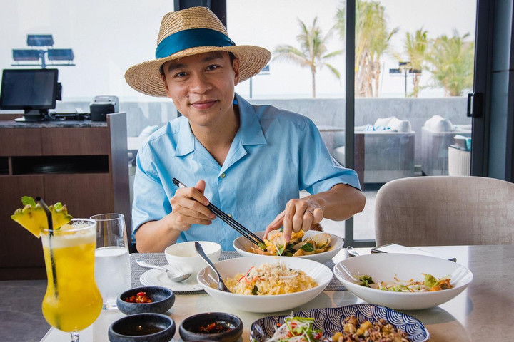 Adrian Anh Tuấn tìm cảm hứng sáng tạo tại NovaWorld Ho Tram - 2