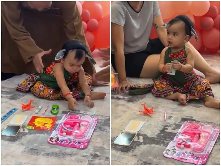 Bất ngờ với màn bốc đồ thôi nôi của con gái ca sĩ Võ Hạ Trâm - 2