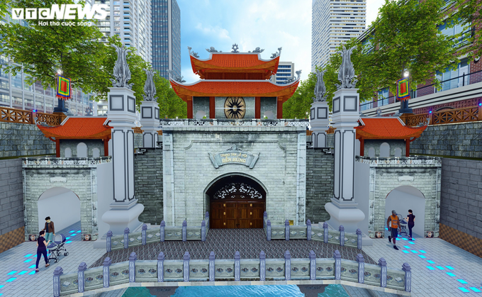 Ảnh: Mô phỏng 3D tuyệt đẹp của Công viên lịch sử - văn hóa - tâm linh Tô Lịch - 4