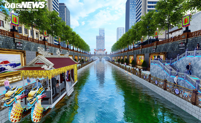 Ảnh: Mô phỏng 3D tuyệt đẹp của Công viên lịch sử - văn hóa - tâm linh Tô Lịch - 5