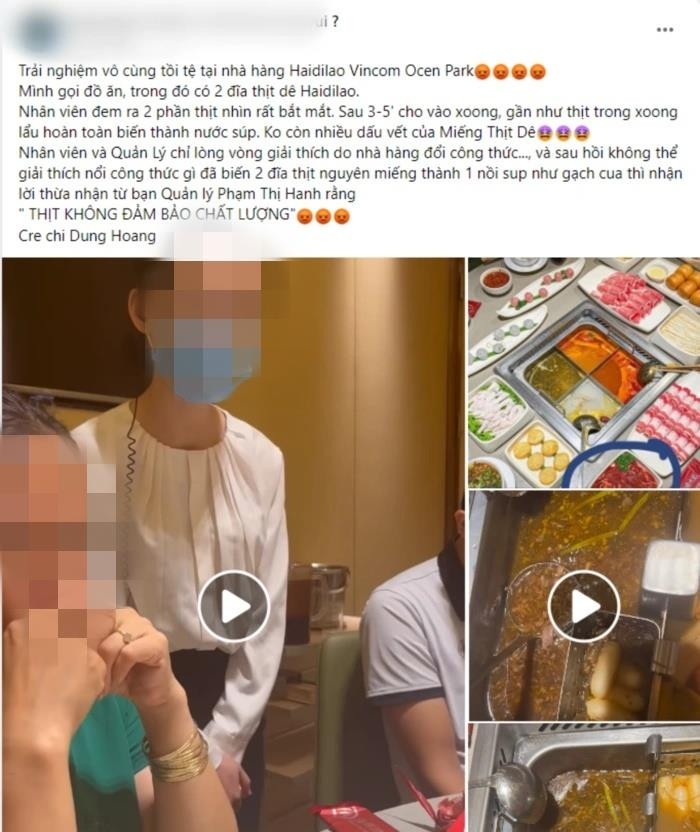 Khách hàng tố thịt dê của Haidilao tan thành súp: Chuyên gia thực phẩm nói gì? - 1