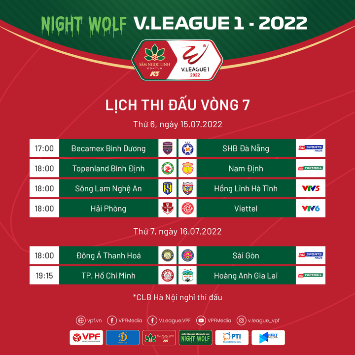 Vòng 7 V-League 2022: Đại chiến Hải Phòng vs Viettel, SLNA nhắm ngôi đầu - 3