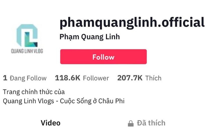 Quang Linh Vlogs bối rối khi Thùy Tiên chất vấn ‘Sao anh chỉ follow mình em?’ - 1