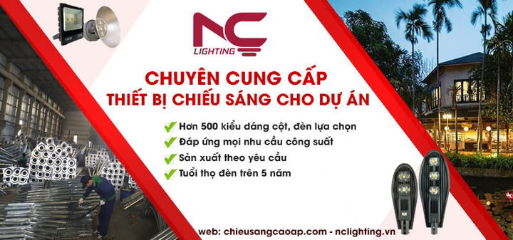 Báo giá các loại cột đèn đường chiếu sáng NC Lighting - 3