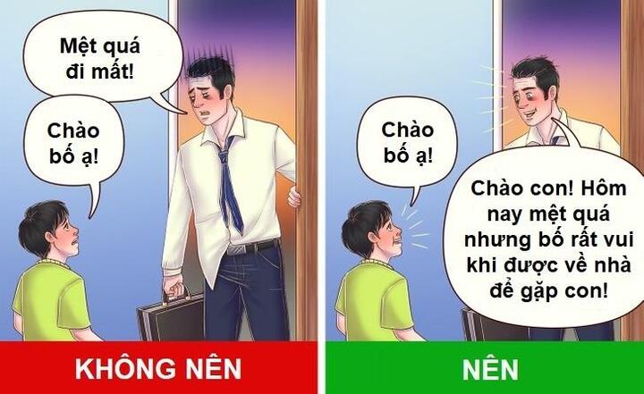 10 cách giúp cha mẹ trở thành hình mẫu của con - 1