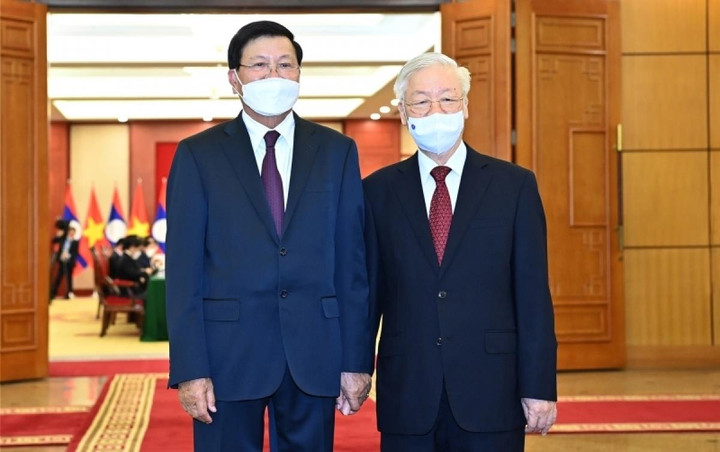 Hôm nay, Việt Nam và Lào tổ chức Lễ kỷ niệm 60 năm thiết lập quan hệ ngoại giao - 1