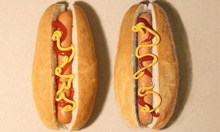 Chiếc bánh nào là thật, bánh nào là hình vẽ? - 1