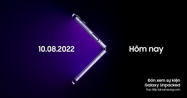 Thư mời mang thông điệp mới cho Galaxy Z Flip4 lộ diện, đây sẽ là smartphone thời trang nhất? - Ảnh 1. Galaxy Z Flip4 sắp ra mắt có gì đặc biệt? - 1