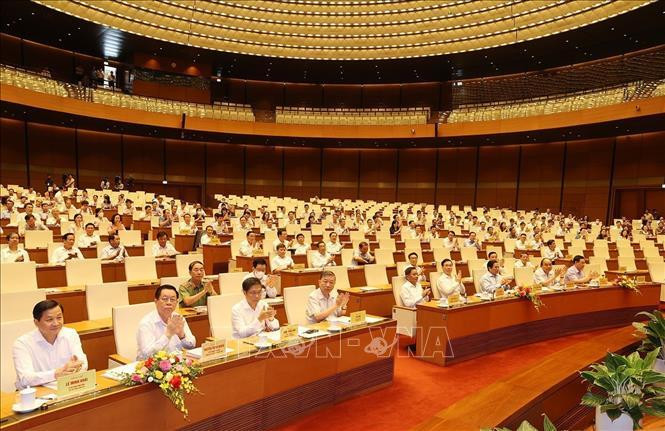 Ảnh: Hội nghị toàn quốc nghiên cứu, học tâp, quán triệt Nghị quyết TW5 khóa XIII - 4