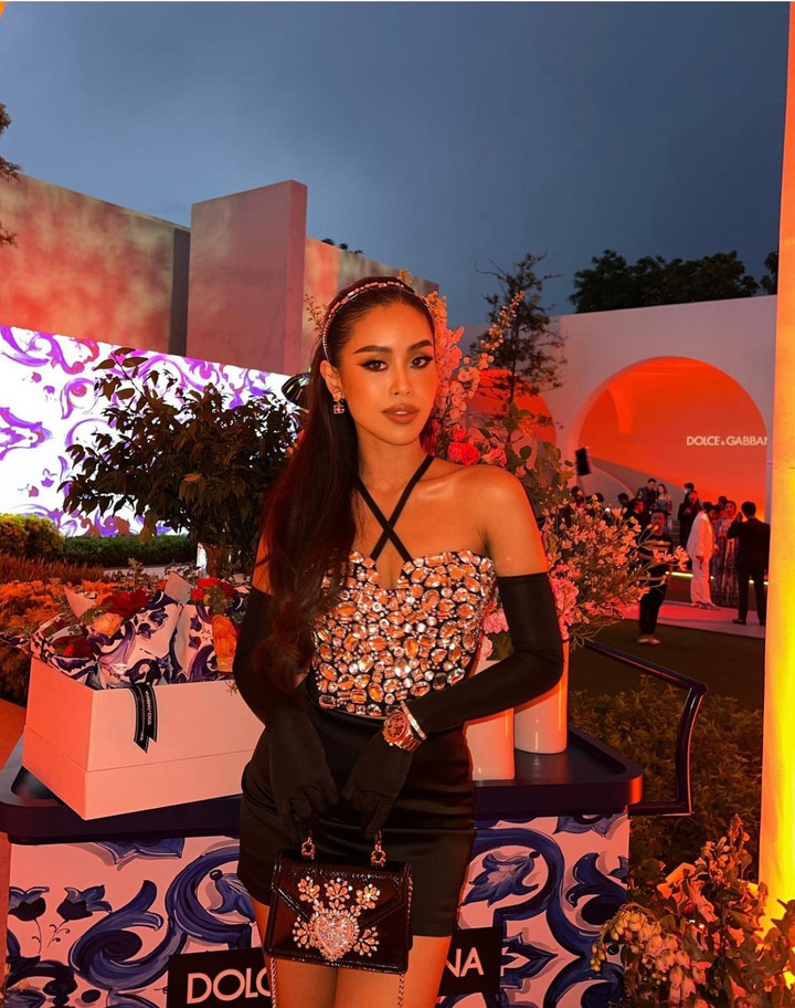 Em chồng Hà Tăng nổi bật trong sự kiện thời trang quốc tế - 3