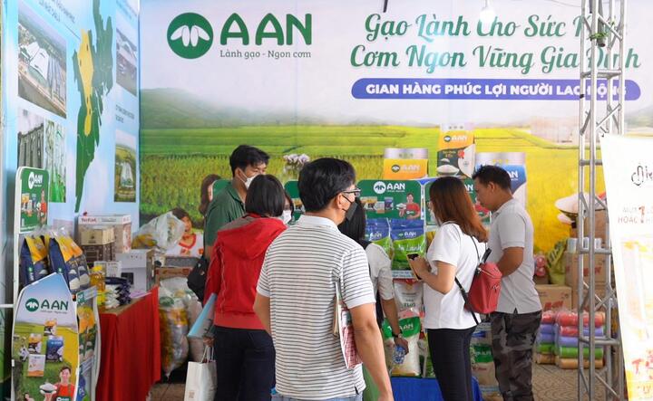 Gạo A An đồng hành cùng phiên chợ Phúc lợi Công đoàn - 3