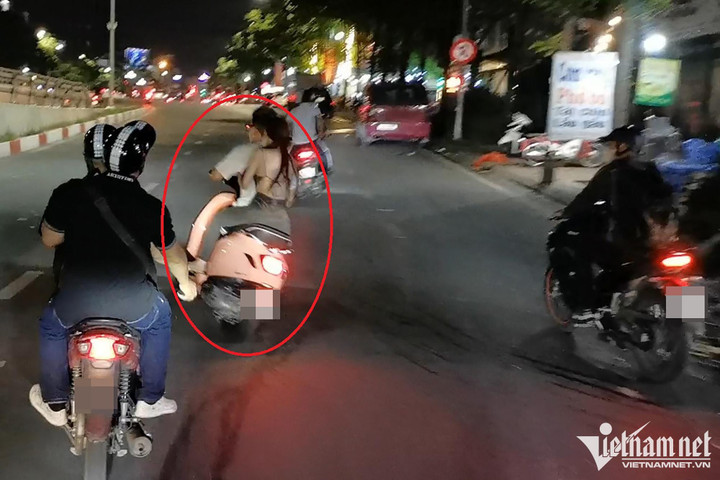 Cảnh sát 141 hóa trang tóm gọn nhóm thanh niên mang hung khí diễu phố - 4