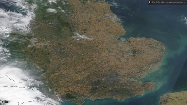 Ảnh vệ tinh NASA cho thấy tác động kinh hoàng của nắng nóng - 2