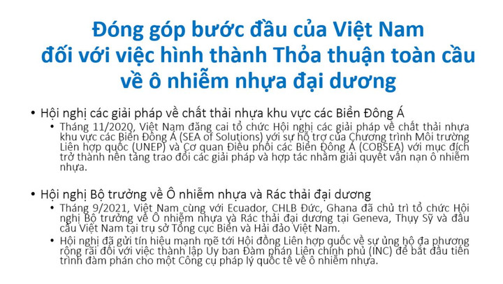 Chính sách giảm ô nhiễm nhựa trong môi trường biển, hướng tới pháp lý quốc tế - 4