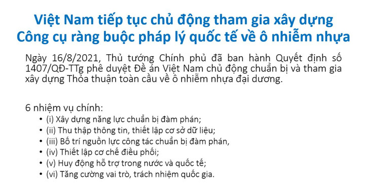 Chính sách giảm ô nhiễm nhựa trong môi trường biển, hướng tới pháp lý quốc tế - 8