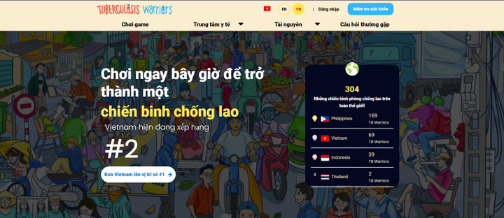 Ra mắt trò chơi tương tác, nâng cao nhận thức về bệnh lao cho thế hệ trẻ - 1