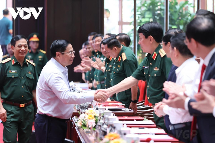 Thủ tướng Phạm Minh Chính dự và phát biểu tại Hội nghị quân chính toàn quân - 2
