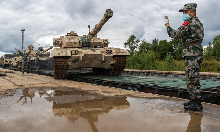 Trung Quốc đưa xe tăng nội đến Nga chuẩn bị dự hội thao Army Games 2022 - 1