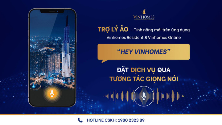Ra mắt trợ lý ảo trên ứng dụng Vinhomes Resident và Vinhomes Online - 1