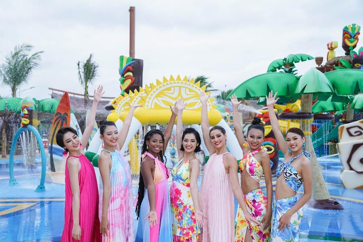Top 3 Hoa hậu các Dân tộc trải nghiệm Novaworld Ho Tram - 7