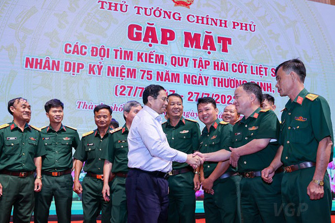 Tiếp tục tìm kiếm, quy tập hài cốt liệt sĩ cho đến khi không còn thông tin - 5