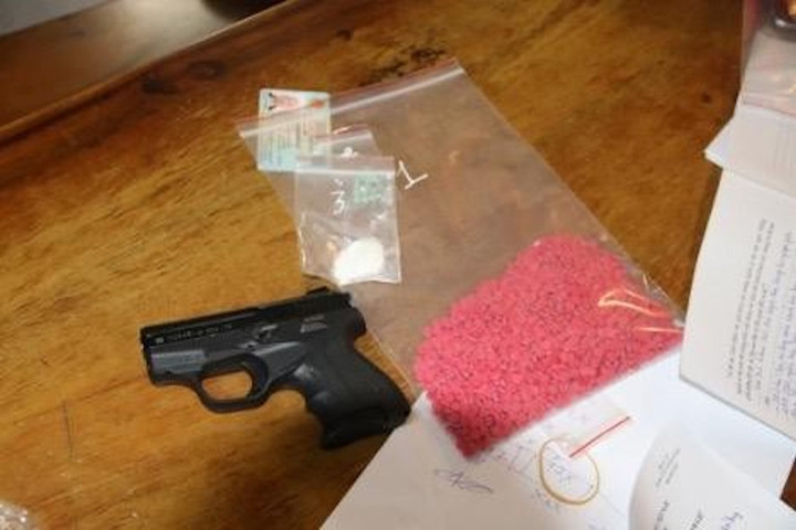 Giang hồ cộm cán 'Trung Cối' bị bắt cùng ma tuý và vũ khí nóng - 2