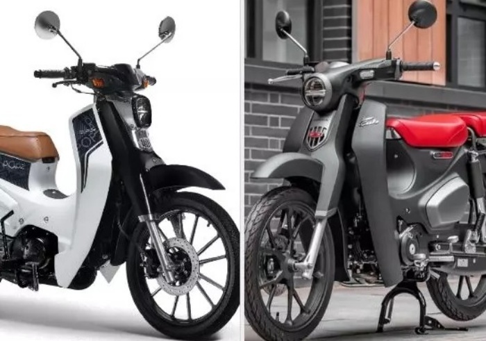 Xuất hiện mẫu xe 'nhái' Super Cub C125 giá chỉ bằng 1/4 - 2