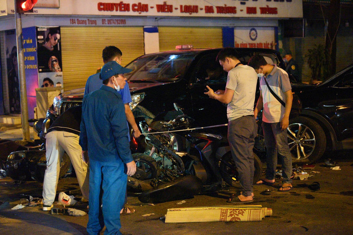 Ô tô tông liên hoàn ở Hà Nội: Tài xế không vi phạm nồng độ cồn và ma túy - 2