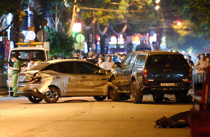 Ô tô tông liên hoàn ở Hà Nội: Tài xế không vi phạm nồng độ cồn và ma túy - 1