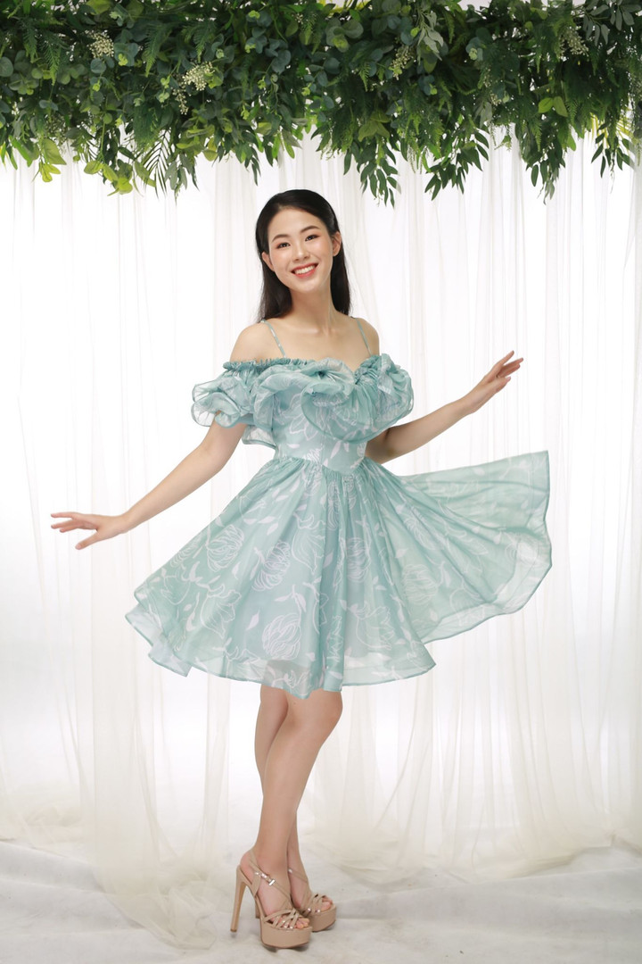 Nhan sắc của nữ sinh Đại học Ngoại thương - tân Á hậu 2 cuộc thi Hoa hậu áo dài - 5