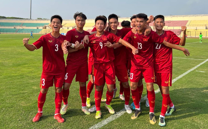 Trực tiếp bóng đá U16 Việt Nam 5-1 U16 Singapore: Đức Thiện lập cú đúp - 5