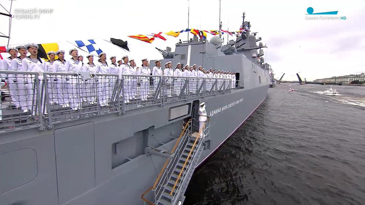 Nga duyệt binh kỷ niệm Ngày Hải quân - 16