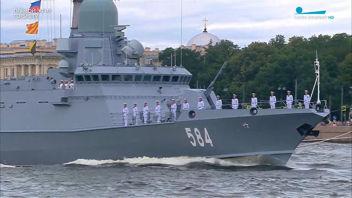 Nga duyệt binh kỷ niệm Ngày Hải quân - 9
