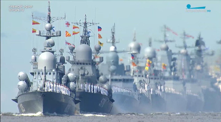 Nga duyệt binh kỷ niệm Ngày Hải quân - 8