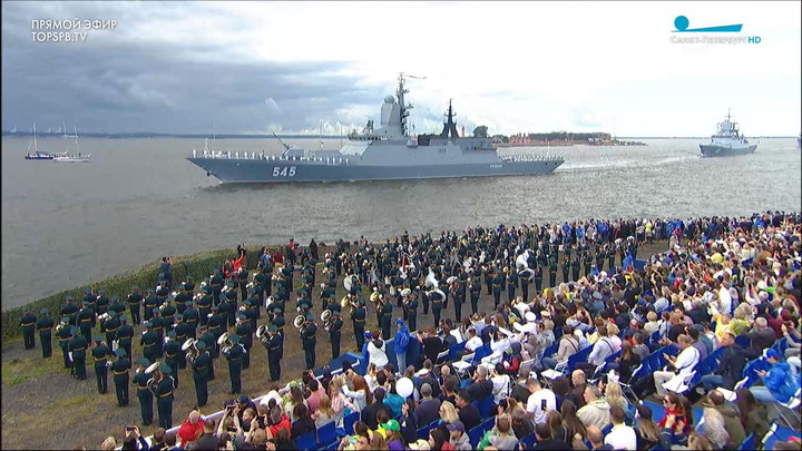 Nga duyệt binh kỷ niệm Ngày Hải quân - 5