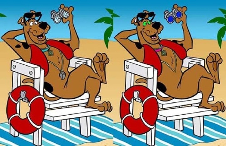 Thách bạn tìm được 6 điểm khác biệt giữa 2 bức tranh - 1