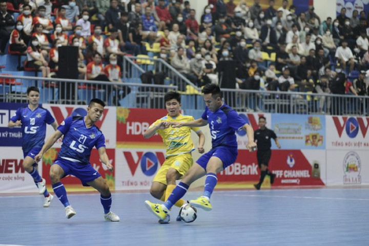 Trực tiếp futsal HDBank VĐQG 2022: Thái Sơn Nam vs Sanvinest Khánh Hòa - 1